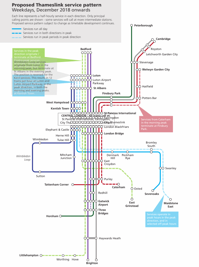 Crossrail and other Remarkable Railways Proposed-thameslink-2018-service-pattern-01