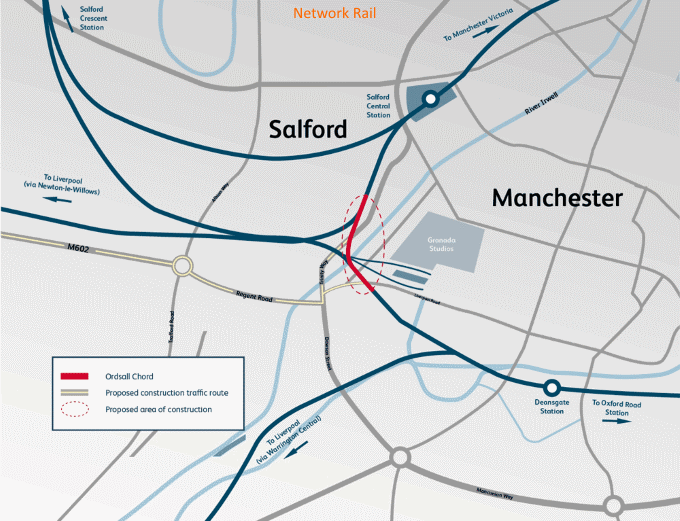 Network Rail, proposed Ordsall chord